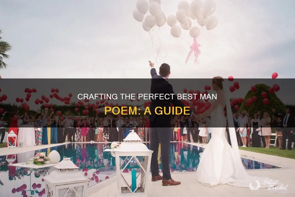 how to write a best man poem