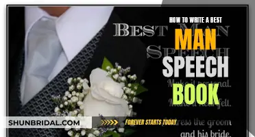 Best Man Speech Book: Guide to Writing a Memorable Toast