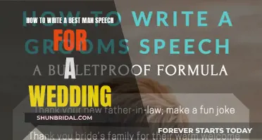 Crafting the Perfect Best Man Speech: A Guide to Wedding Wordsmithing