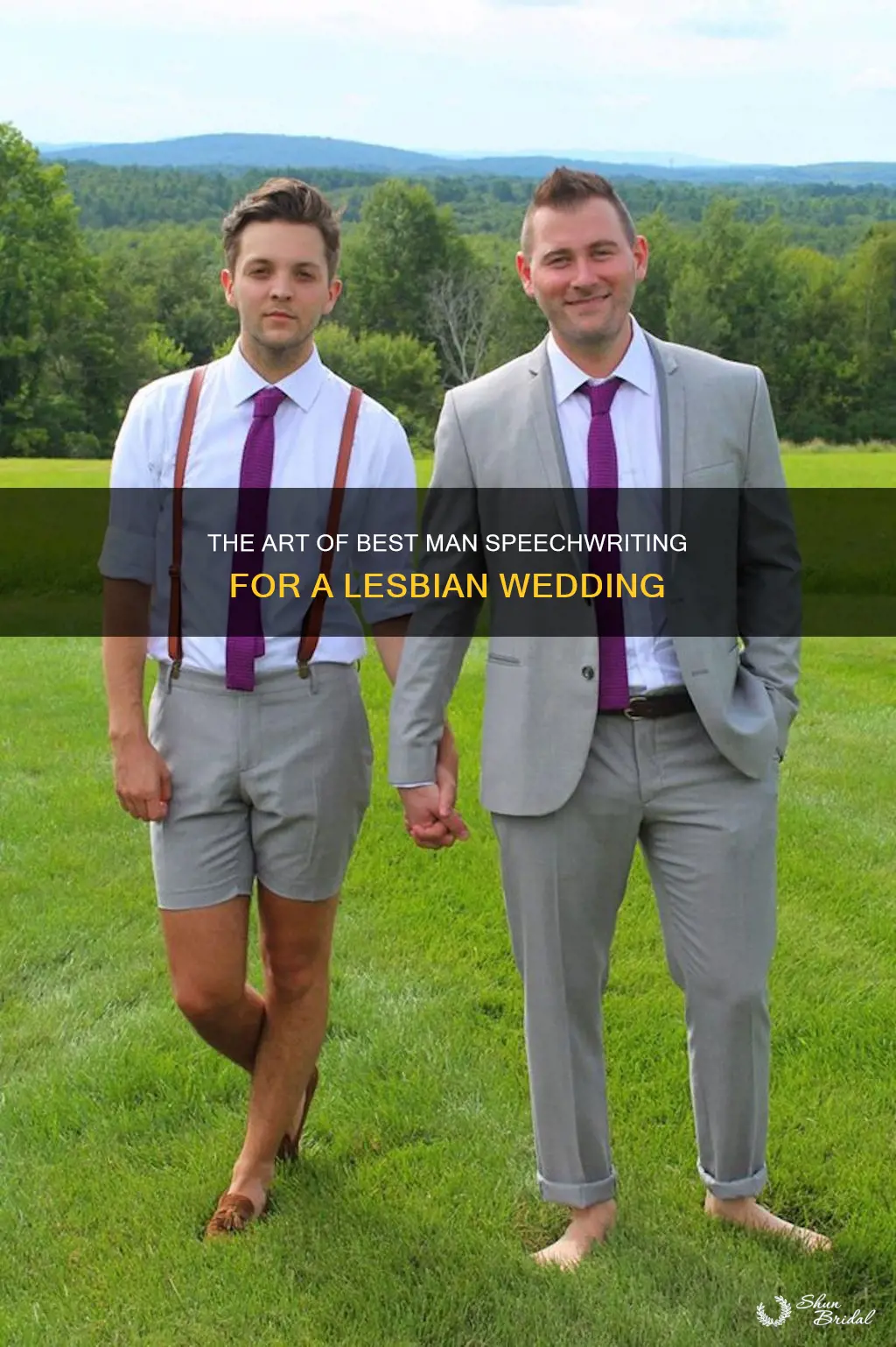 how to write a best man speech for lesbian wedding