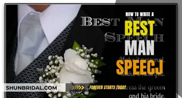 Crafting the Perfect Best Man Speech