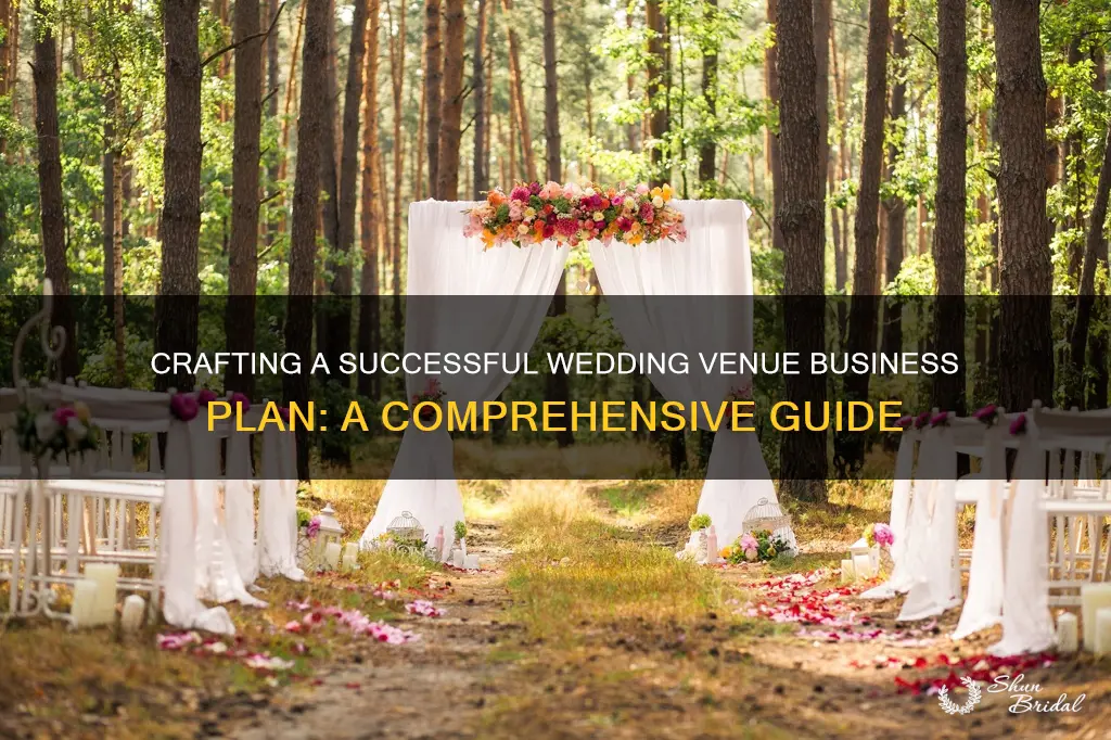 how to write a business plan for a wedding venue