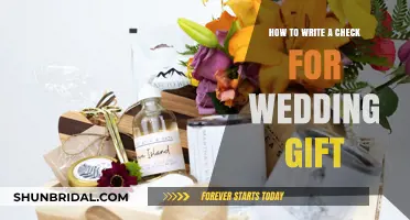 Writing a Thoughtful Wedding Gift Check: A Step-by-Step Guide