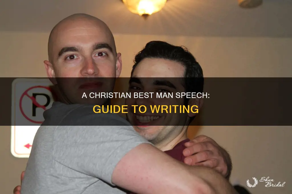 how to write a christian best man speech