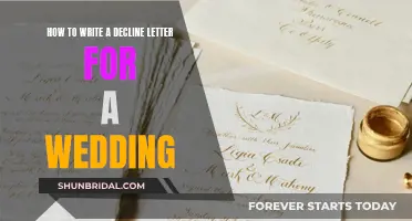 Crafting a Graceful Decline: Navigating Wedding Invitation Regrets