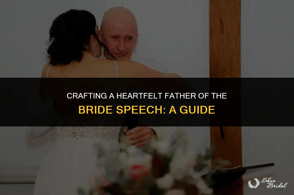 how to write a father of the bride speech