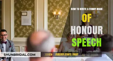 Crafting a Hilarious Maid of Honour Speech: Tips and Tricks
