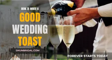 Crafting the Perfect Wedding Toast: A Guide to Touching Hearts and Leaving a Lasting Impression