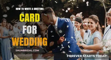 Crafting Heartfelt Wedding Wishes: A Guide to Writing the Perfect Greeting Card