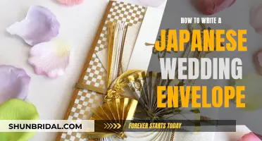 The Art of Japanese Wedding Envelope Etiquette