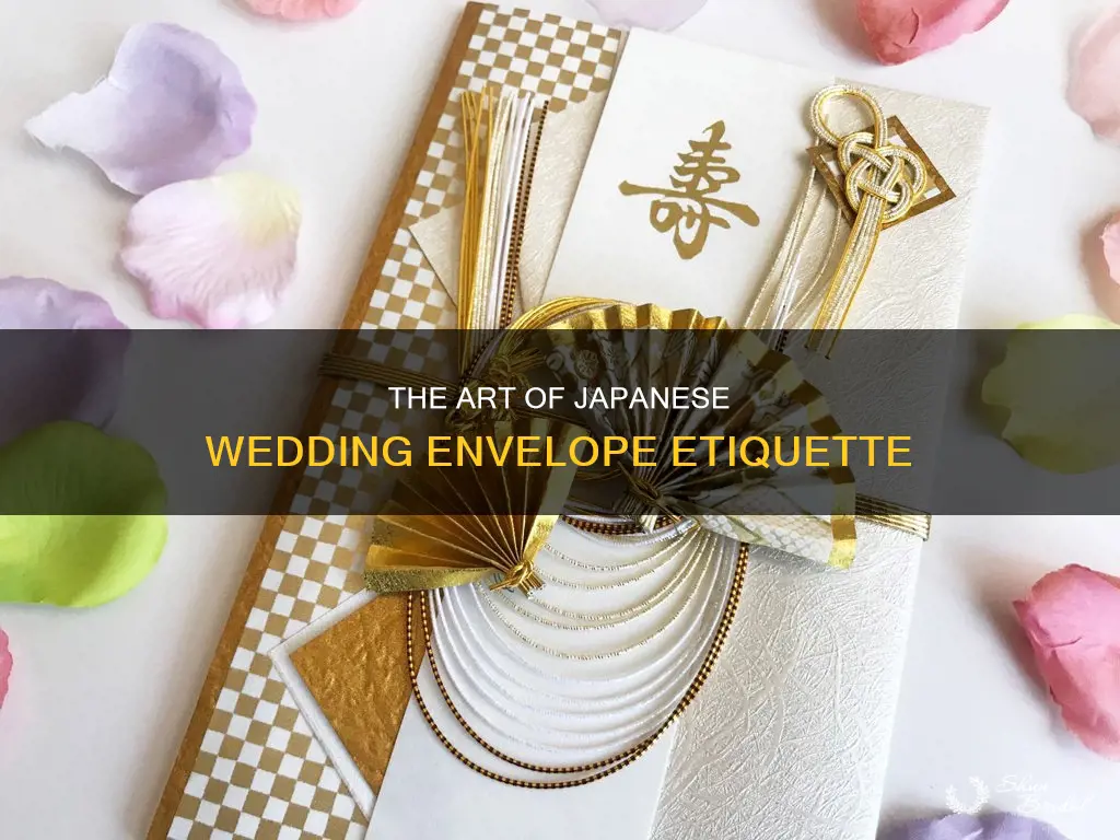 how to write a japanese wedding envelope