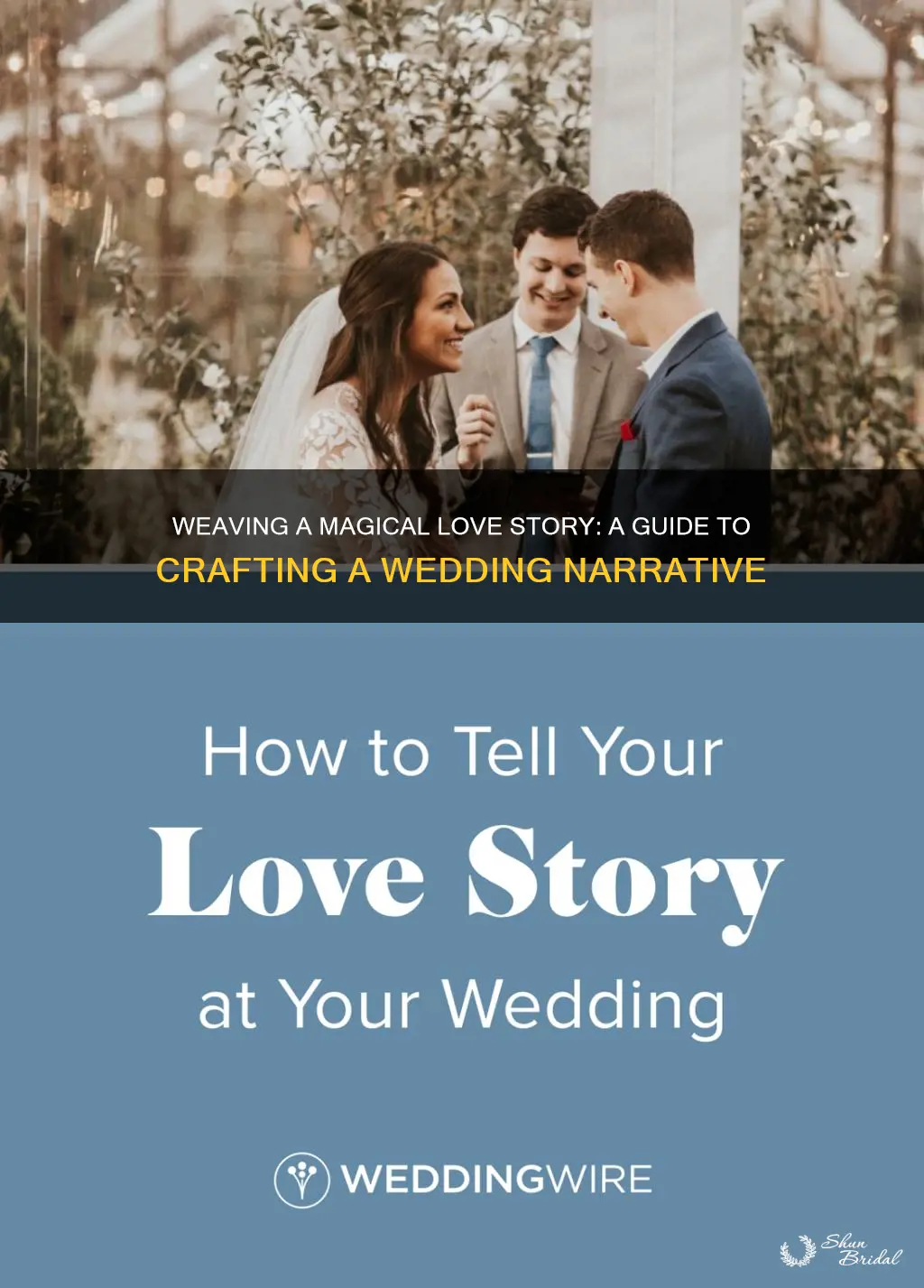 how to write a love story for a wedding