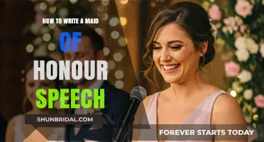 Crafting the Perfect Maid of Honour Speech: Tips and Tricks