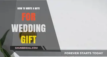 Crafting the Perfect Wedding Gift Thank-You Note: Tips and Etiquette