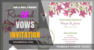 Crafting a Heartfelt Renewal of Vows Invitation: Tips and Ideas