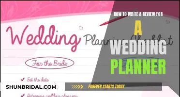 Crafting the Perfect Wedding Planner Review: A Step-by-Step Guide