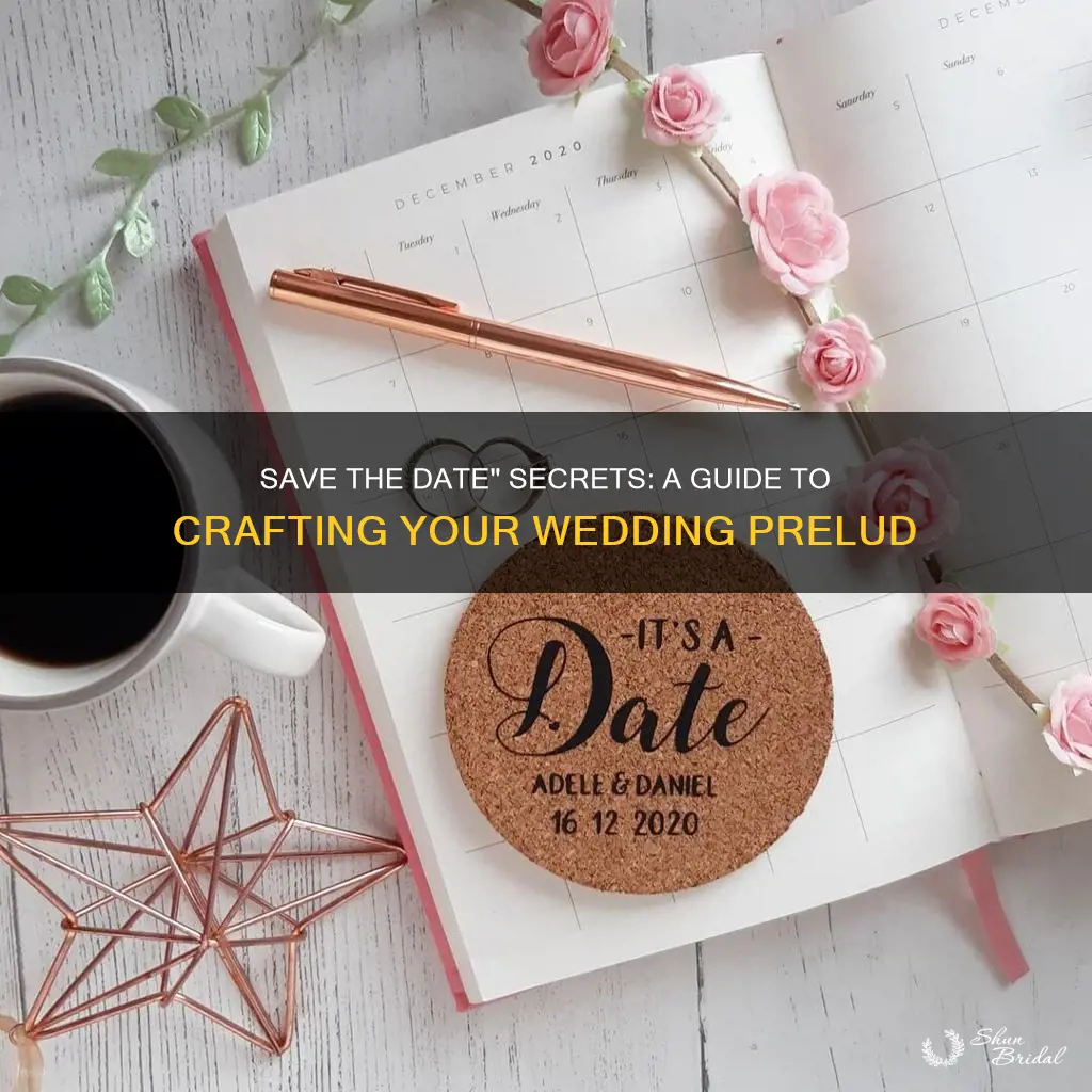 how to write a save the date for wedding