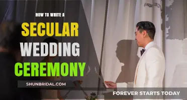 Crafting a Meaningful Secular Wedding Ceremony: A Step-by-Step Guide