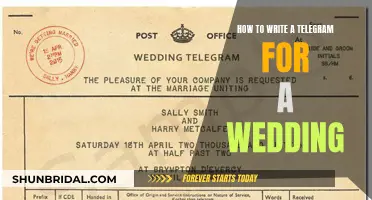 Crafting the Perfect Wedding Telegram: A Guide to Writing Heartfelt Greetings