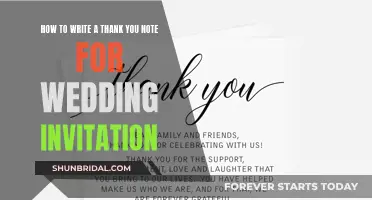 Writing Heartfelt Thank-You Notes for Your Wedding Gifts