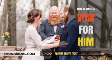 Crafting Heartfelt Vows: A Guide to Writing Promises He'll Treasure