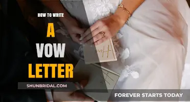 Crafting Heartfelt Vow Letters: A Step-by-Step Guide to Expressing Love