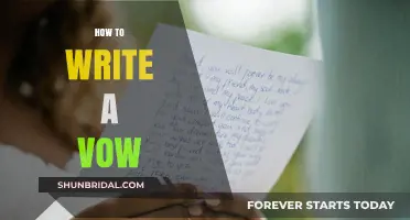 Crafting Heartfelt Wedding Vows: A Step-by-Step Guide to Writing Yours