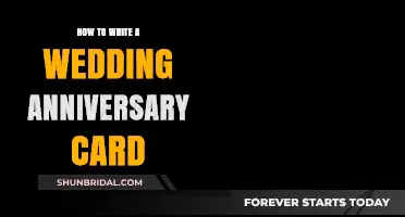Crafting Heartfelt Wedding Anniversary Card Messages: Tips and Ideas