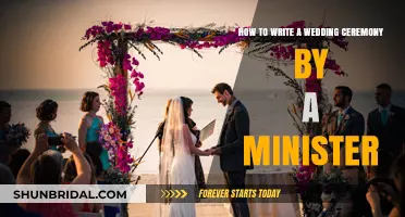 Crafting Your Perfect Wedding Ceremony: A Minister's Guide to Writing Vows