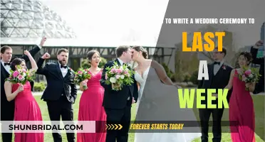 Crafting a Week-Long Wedding Ceremony: A Step-by-Step Guide to Everlasting Love