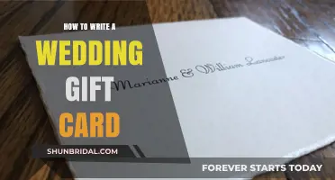 Crafting the Perfect Wedding Gift Card: Tips and Ideas