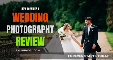 Crafting the Perfect Wedding Photography Review: A Step-by-Step Guide