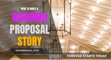 Crafting the Perfect Proposal: A Guide to Writing Your Wedding Proposal Story