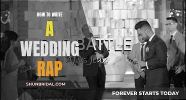 Crafting Customized Wedding Raps: A Guide to Memorable Verses