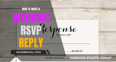 RSVP with Style: Crafting the Perfect Wedding Reply