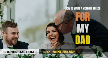 Crafting a Cherished Wedding Speech for Your Dad: A Guide