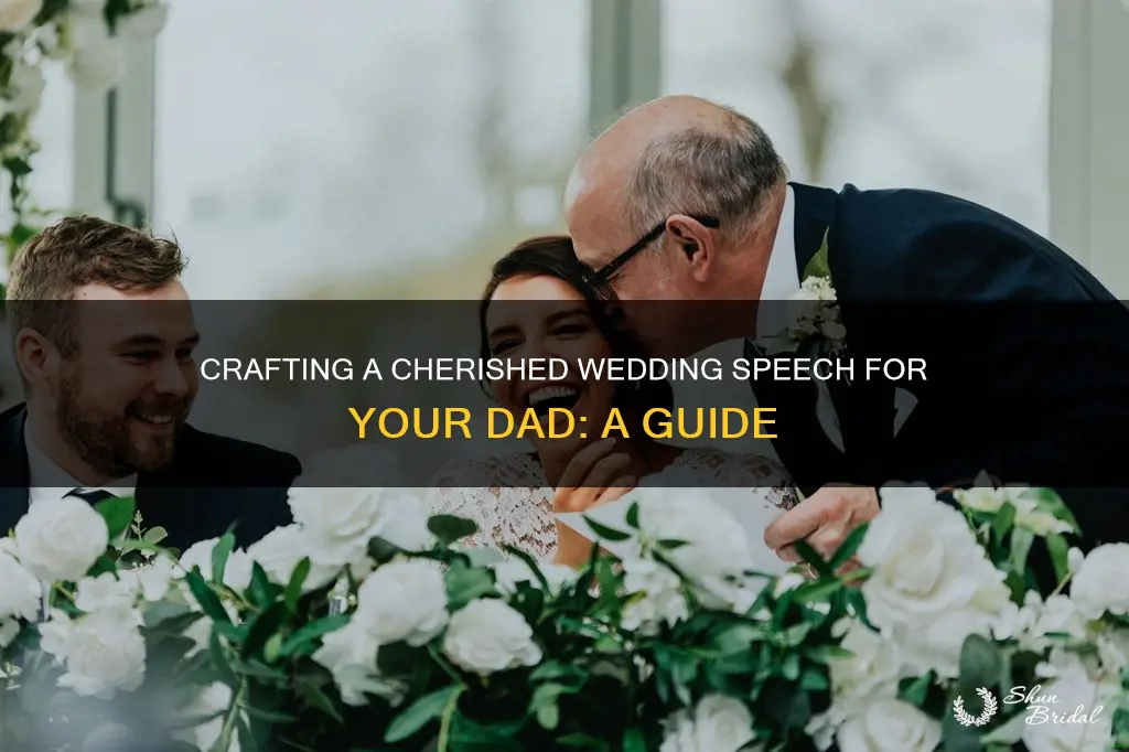 how to write a wedding speech for my dad