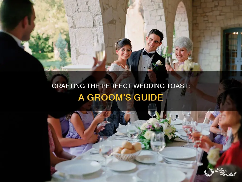 how to write a wedding toast groom