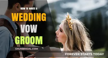 Crafting Heartfelt Wedding Vows: A Groom’s Guide to Perfect Promises