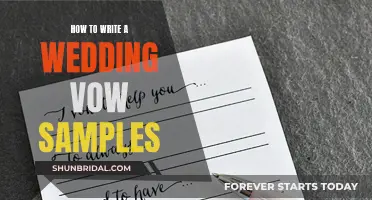 Crafting Your Perfect Vows: A Guide to Writing Your Own Wedding Promises