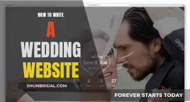 Crafting Your Wedding Website: A Guide to Sharing Your Special Day Online