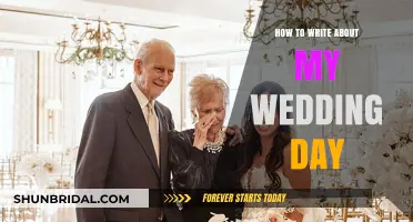 Capturing Your Wedding Day: Tips for Writing a Memorable Story
