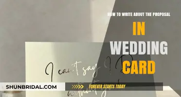 Crafting the Perfect Proposal Story for Your Wedding Invitation