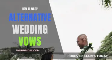 Writing Your Own Wedding Vows: A Guide to Crafting Unique and Meaningful Promises