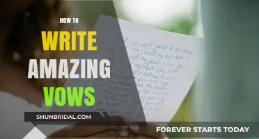 Crafting Heartfelt Wedding Vows: A Guide to Writing Your Perfect Promises