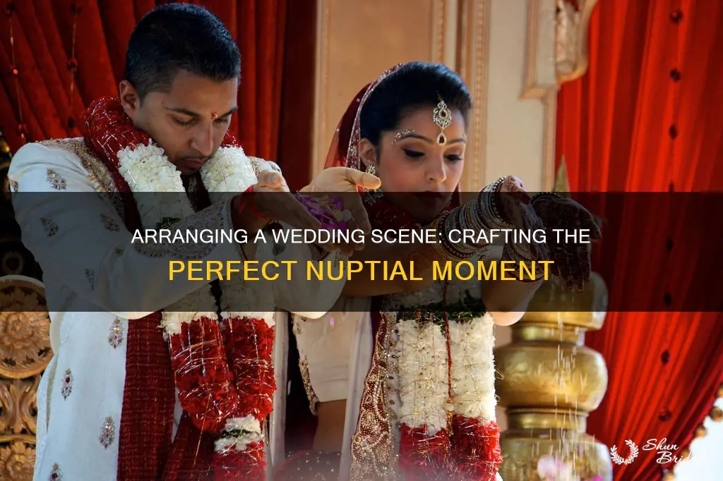 how to write an arranged wedding scene