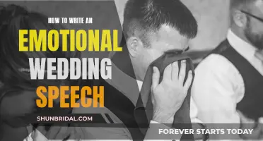 Crafting a Heartfelt Wedding Speech: Evoking Emotion and Captivating Your Audience