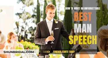 Crafting the Perfect Best Man Speech