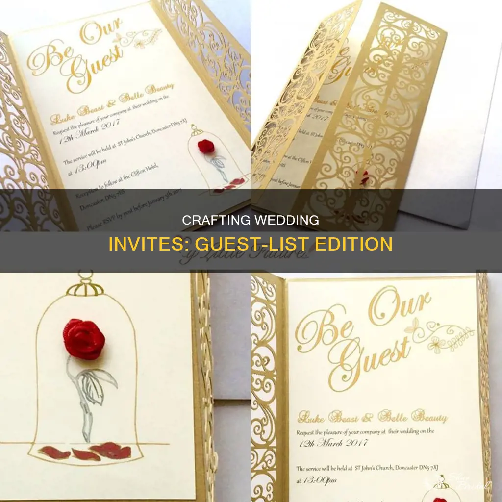 how to write and guest on wedding invitation