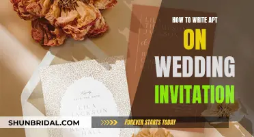 Writing Wedding Invitations: Crafting the Perfect Aptitude